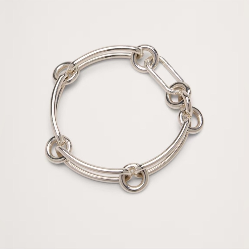 Banana Republic Jackson bracelet in 14 k gold or sterling silver plated